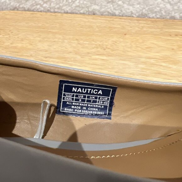 Nautica Balletcore Flats w/ Bow Women's Sz 9 Shoes Dusty Blue Gray Classiccore - Picture 12 of 16